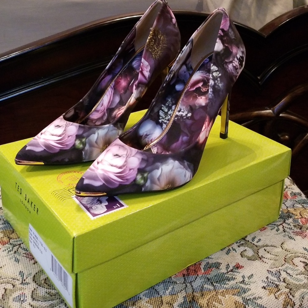 Ted Baker Floral Pumps